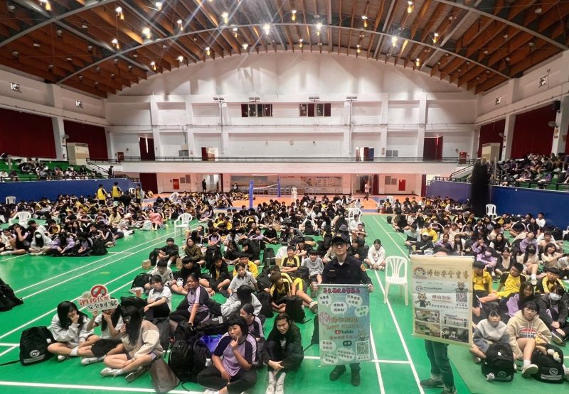 枋警寒假前入校園強化宣導教育　守護學子安心過好年