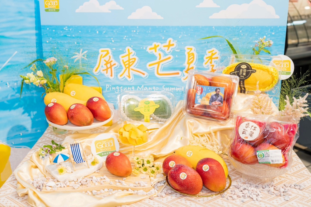 影音/屏東愛文芒果上市   周春米攜手家樂福推廣夏季水果