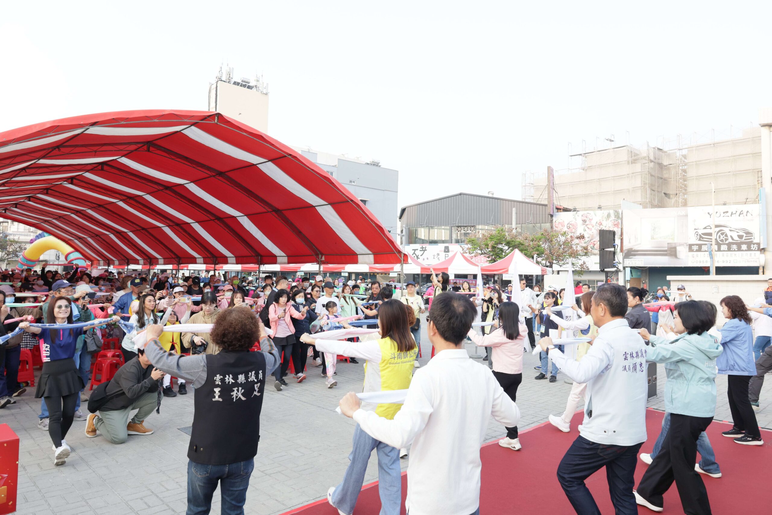 雲林健康嘉年華首場健走　斗南熱鬧展開